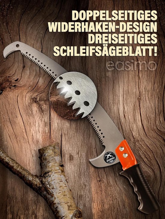 Telescopische Snoeizaag - Instelbare Lengte tot 3m - Opvouwbare Boomzaag - Handmatig - Voor Tuinonderhoud — afbeelding 5