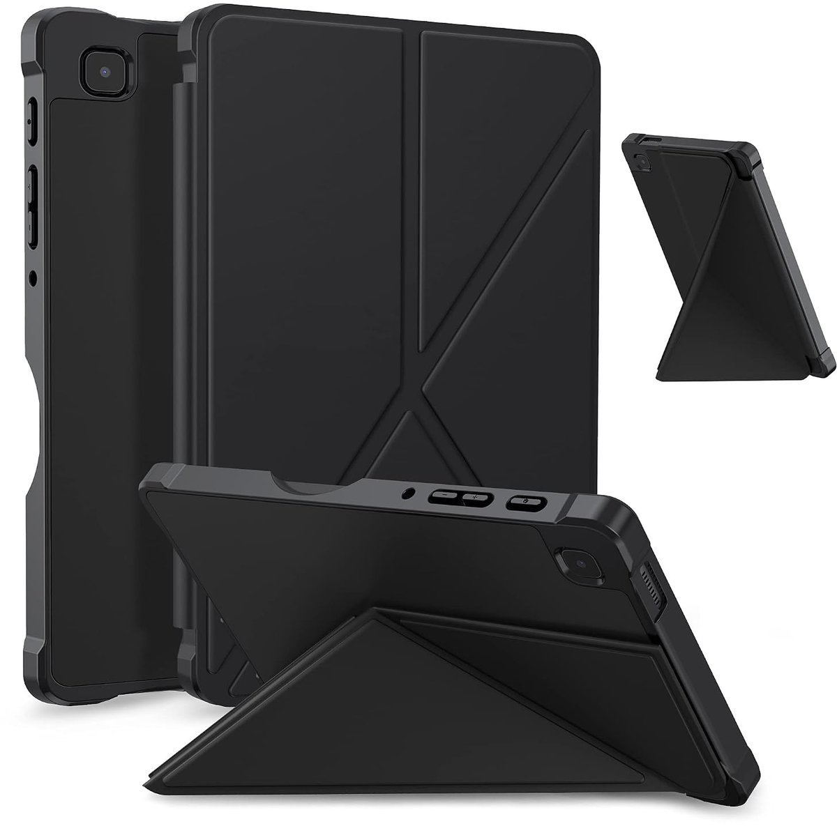 Hoes Geschikt voor Samsung Galaxy Tab A7 Lite 8.7 (2021) – Origami Bookcase met Magnetische Stand en Volledige Bescherming