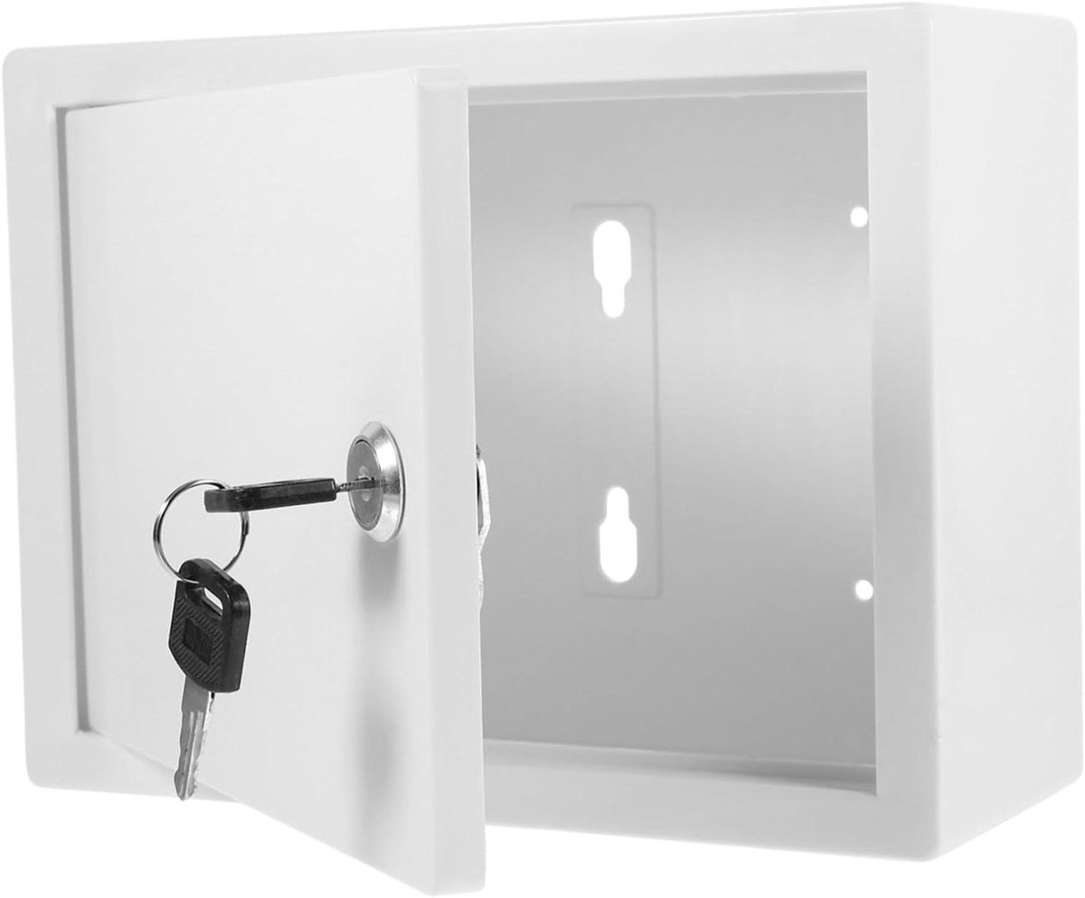 Brievenbus met slot - Postbus Buiten - Veilig Post Ontvangen - Wandmontage Plastic - 21.7 cm - Zwart