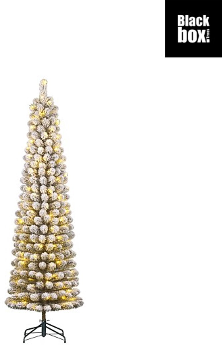 Charlton Pilar x-mas tree led green frosted warm white 120L TIPS 280 with timer & dimmer - h185xd53cm