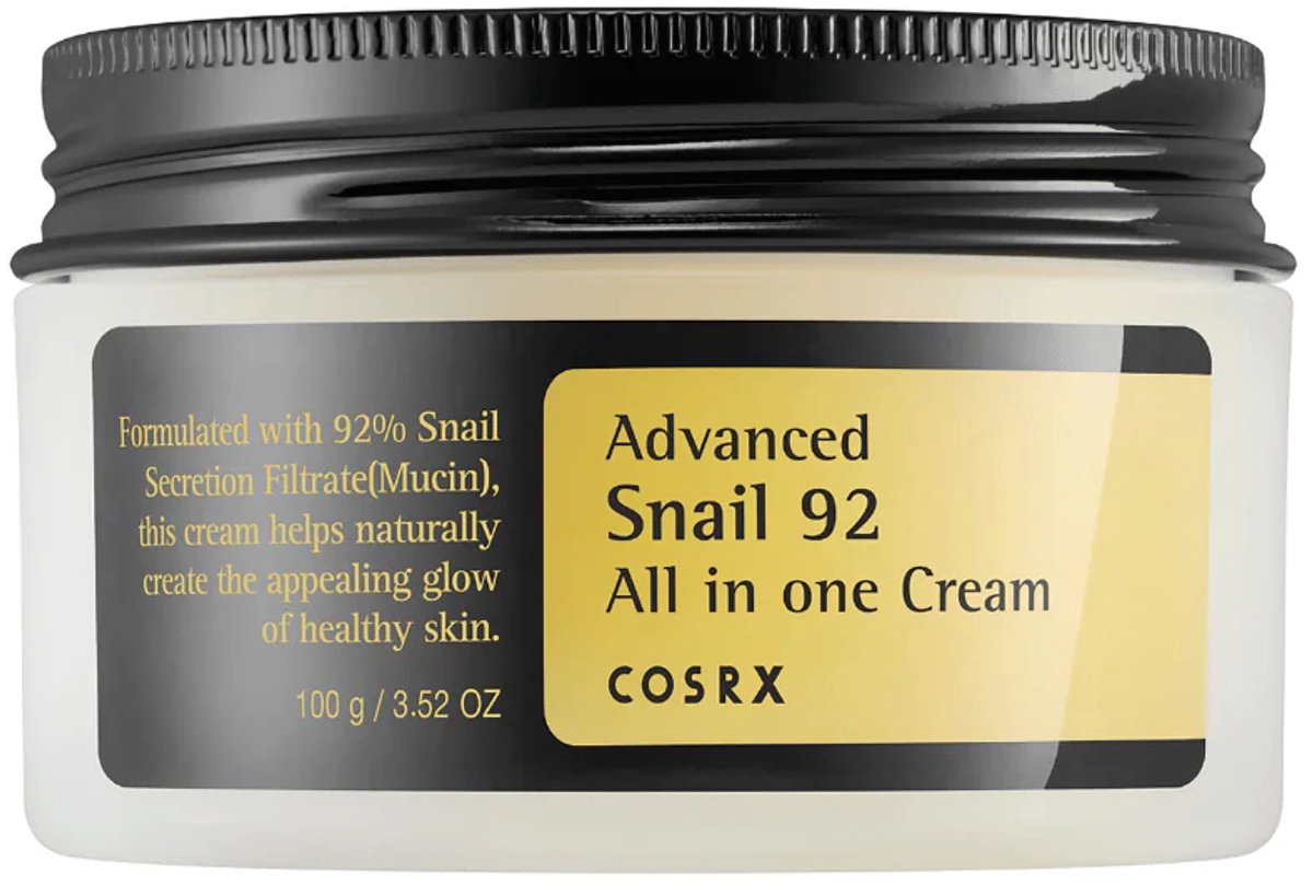 COSRX Advanced Snail 92 All In One Cream Original 100ml - Korean Skincare - Alle Huidtypes - Dagcrème - Acne