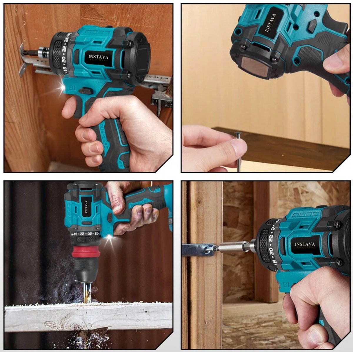 Makita Instava Accu Schroefboormachine - Zonder Accu thumbnail 6