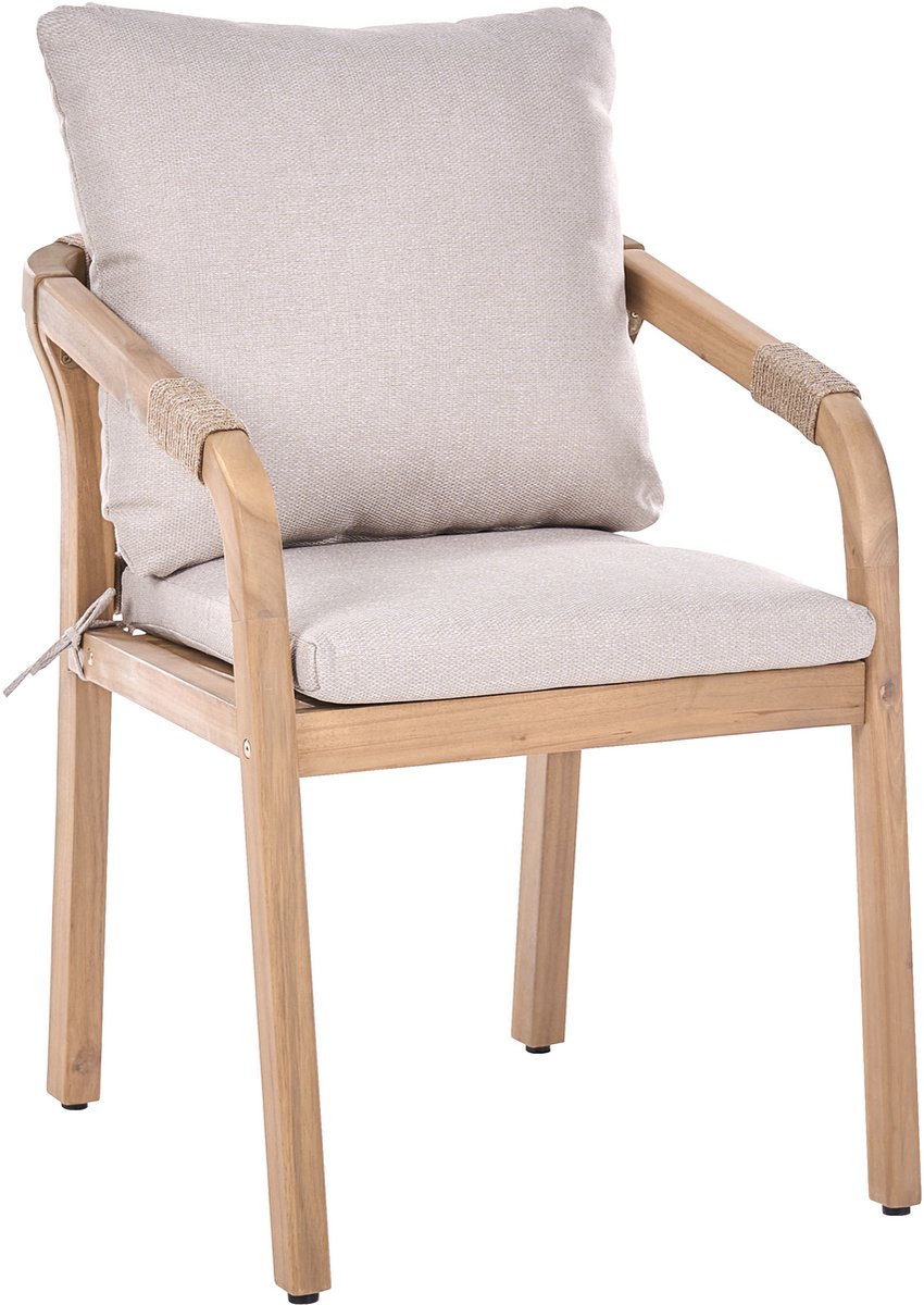 SUMBA - Tuinstoel - Lichtbeige/Lichtbruin - Acaciahout