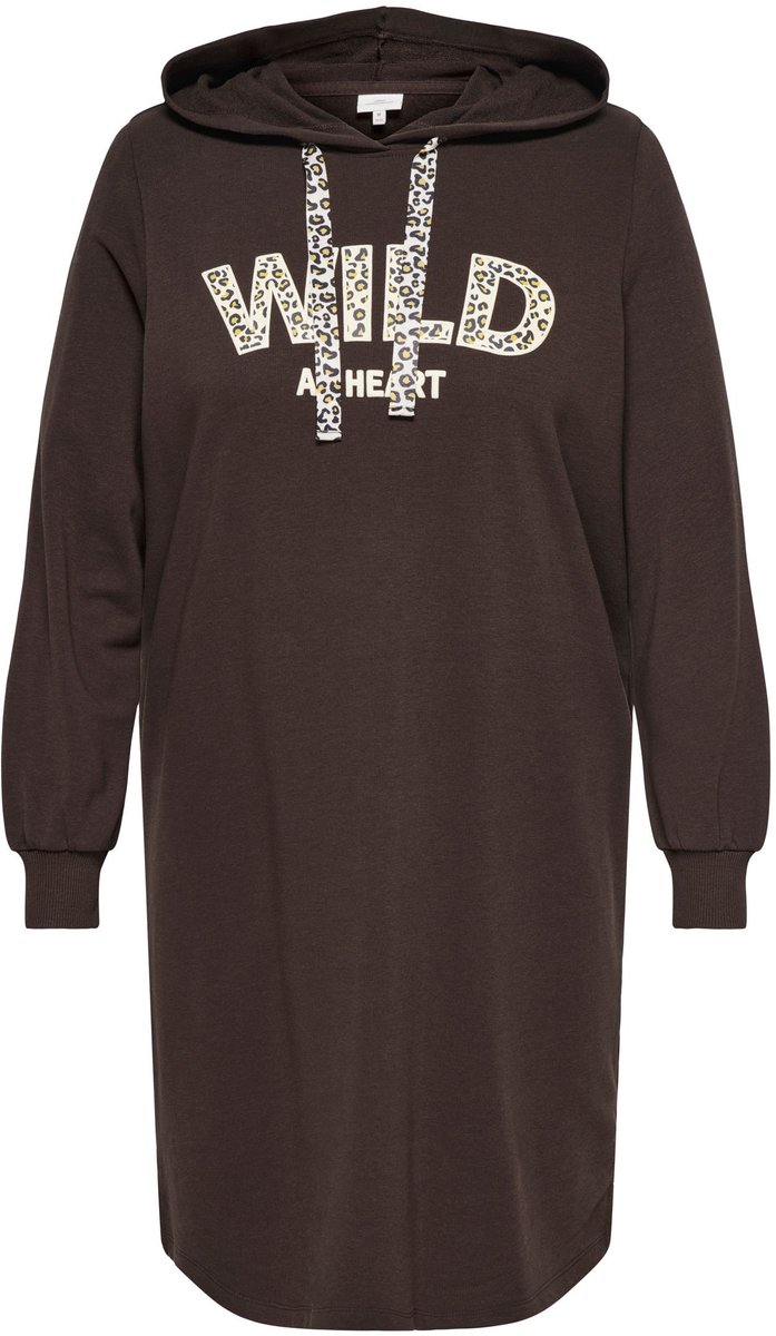 ONLY Carmakoma Sweatjurk CAREZA Korte jurk