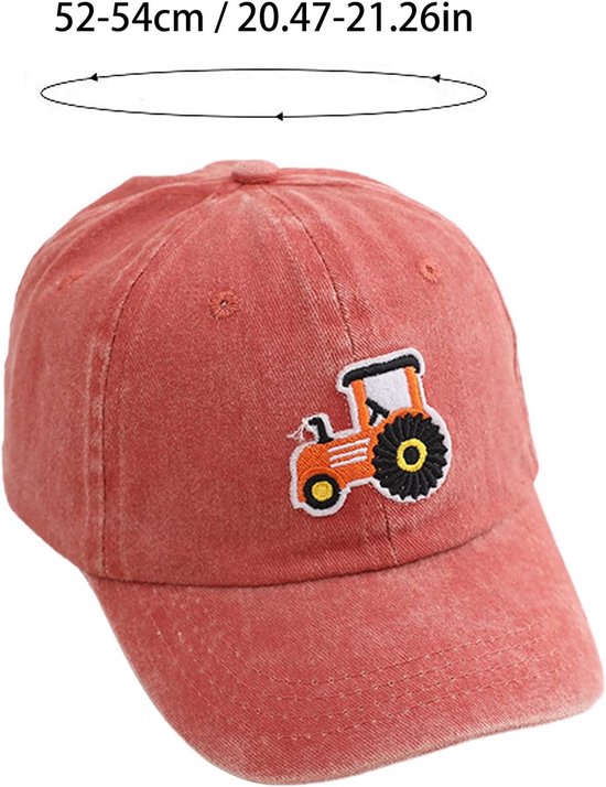 Kinder Pet Cap - Baby Hoed - Bescherming Tegen Zon - Met Katoen Gevoerd - One Size - Blauw — afbeelding 4