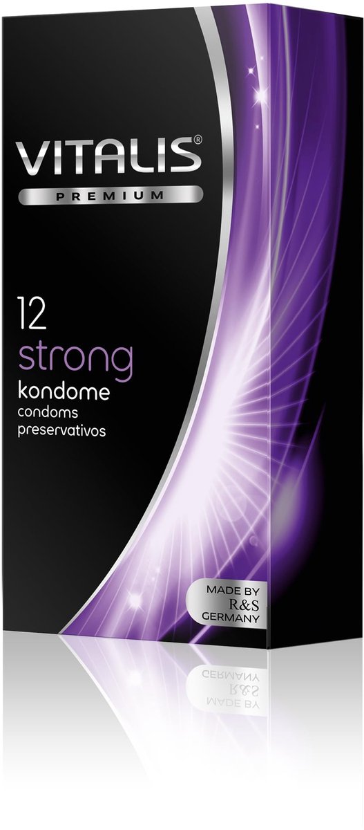 Vitalis sterk, 12-pack Condooms, 12 stuks