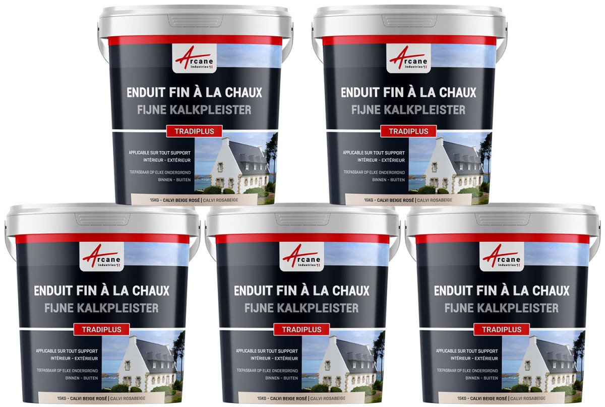 Fijne kalkpleister voor binnen- en buitendecoratie - TRADIPLUS