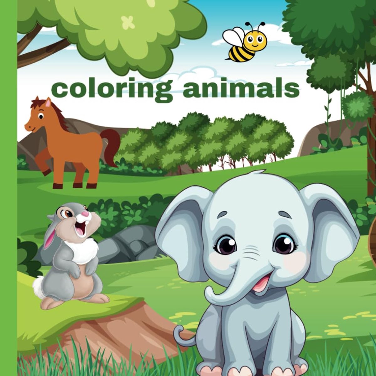 ANIMALS: BOOK COLORING ANIMALS