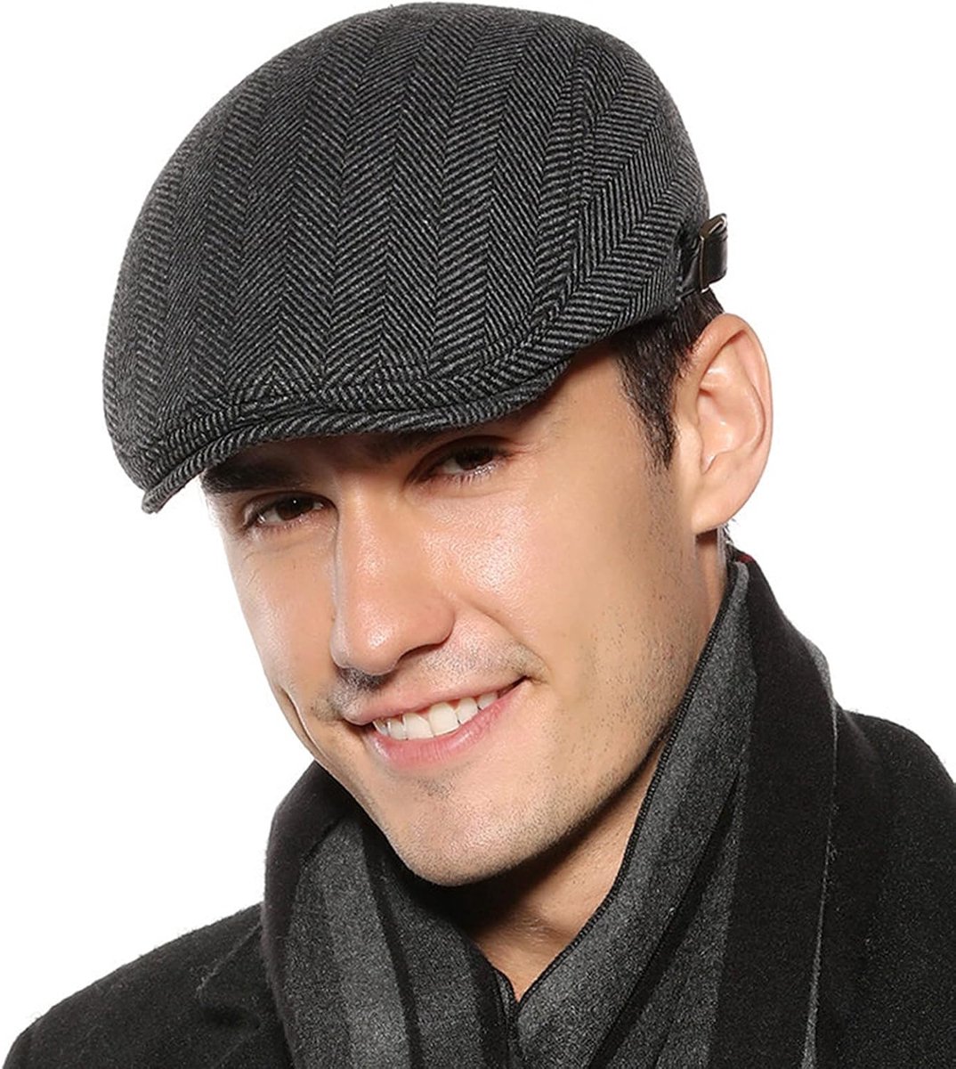Heren Flat Caps Baret Tweed Klassieke Tweed Cap 1920 Gatsby Newsboy Hoed Cap Gatsby Hoed voor Mannen Accessoires