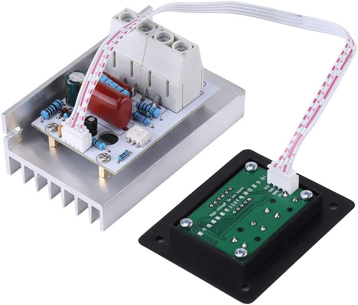 10000W SCR-regelaar Dimmer AC 220V 80A Spanningsregelaar PWM-regelaar SCR Snelheidsregeling Dimmer Thermostaat