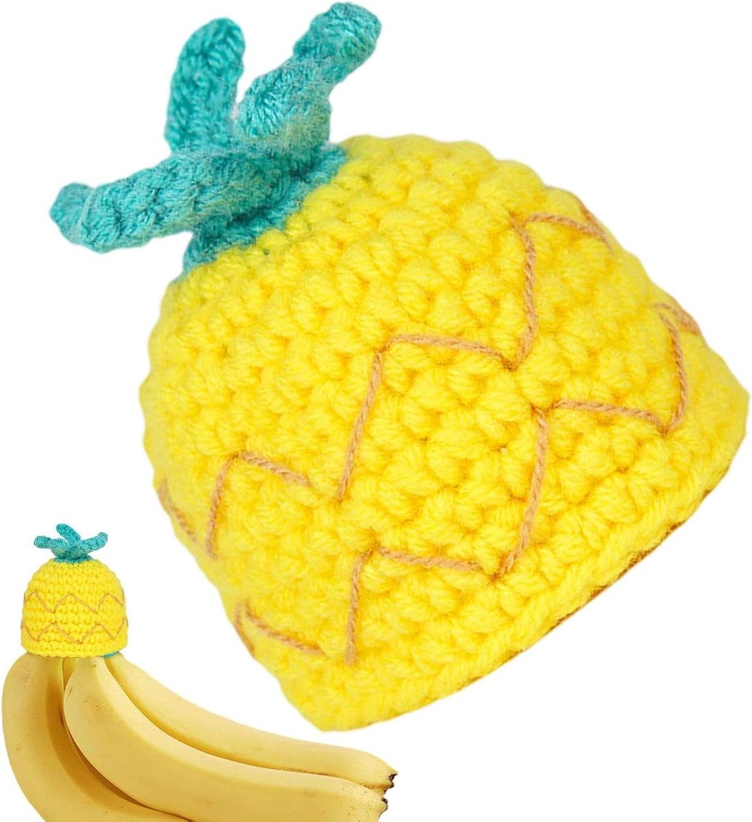 Banaan Houder - Fruit Beschermer - Bananen Vers Houden - Leuk Dieren Design - 5 x 6 cm - Meerdere Kleuren