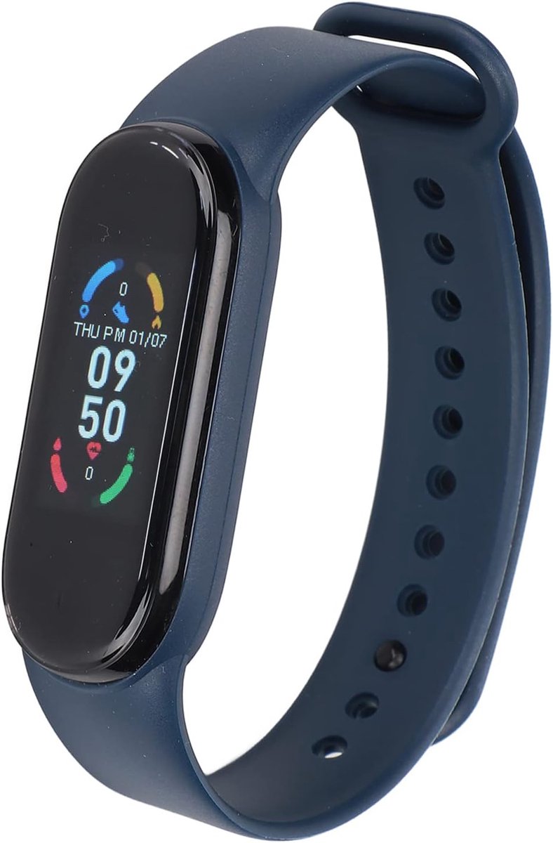 Tracker, IP67 Waterdichte Smart Armband Polsband met Functie van Stappenteller Hartslagmeter Slaapmonitor APP Bericht