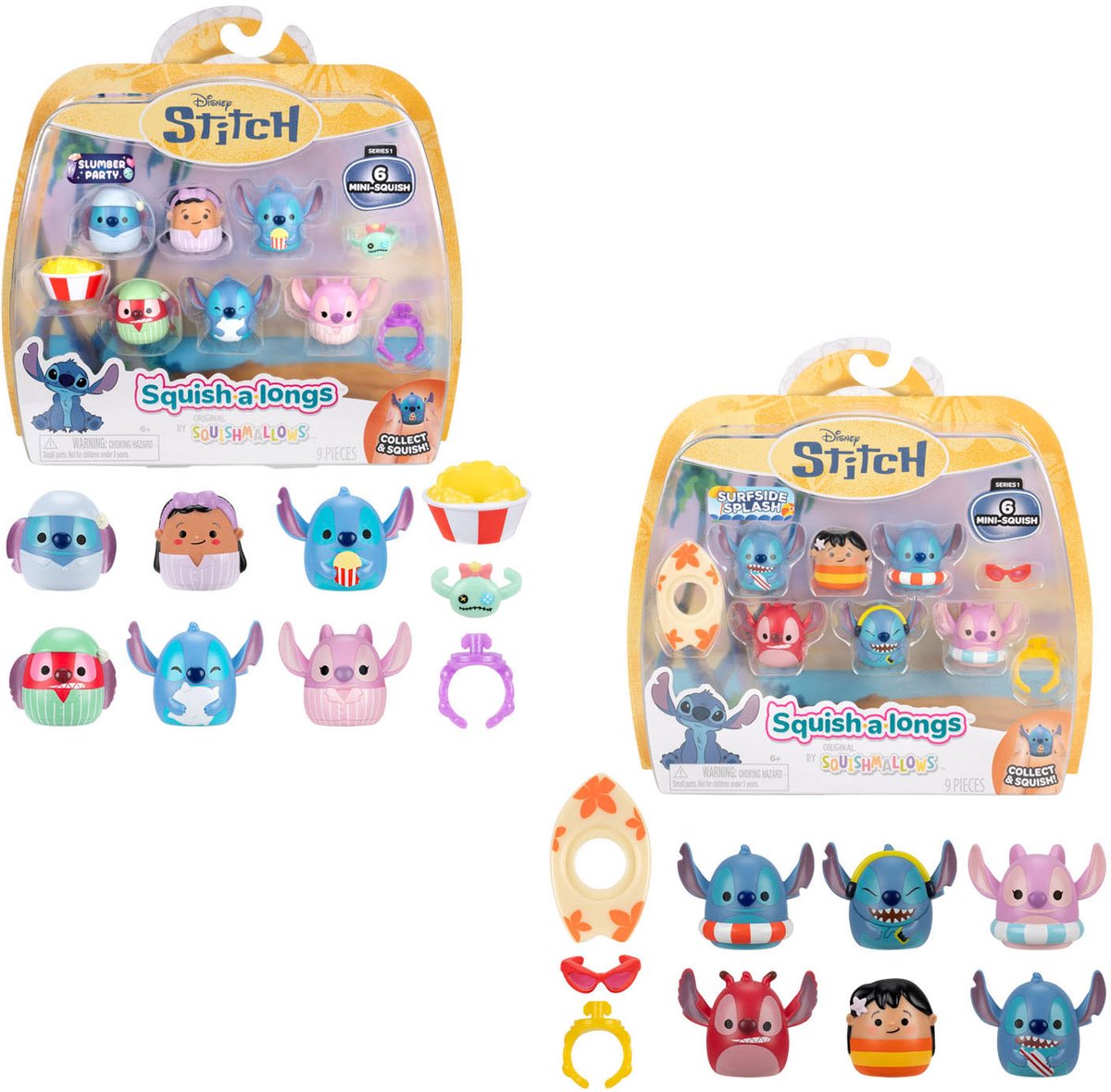 Squishmallows Squish-a-longs - Stitch 6dlg.