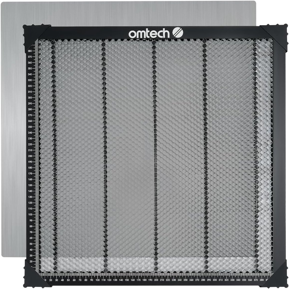 SnelShoppen - Laser Honeycomb Werktafel voor Lasergraveermachine, 400x400mm, Stabiele Snijtafel met Schaalverdeling voor Precisie, 22mm Hoog