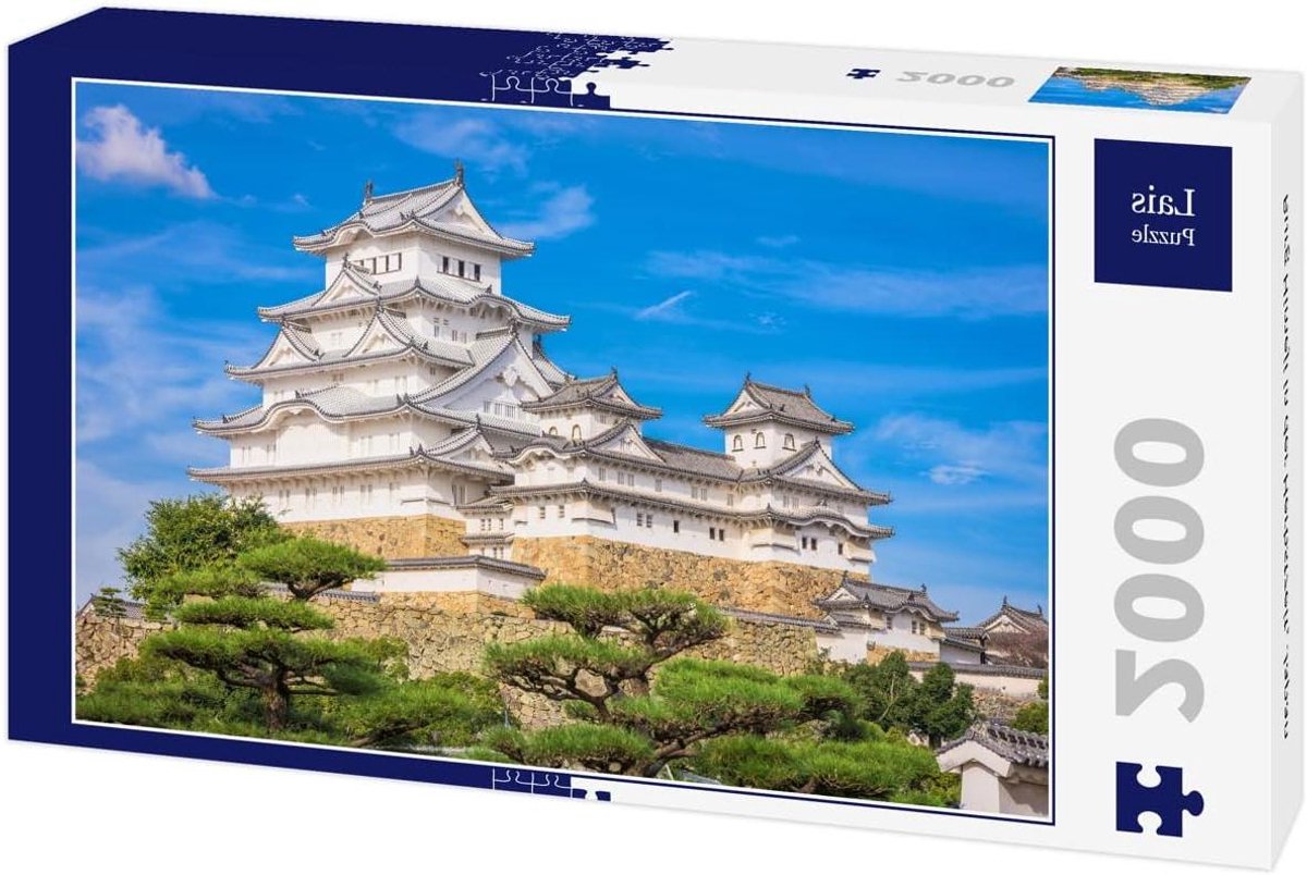 Puzzel Kasteel Himeji - Legpuzzel Japan - Ontspanning Thuis - Fotografisch Thema - 2000 Stukjes - Herfstkleuren
