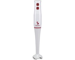 Dompelmixer Draadloos - Handmixer USB - Snel Mixen - Oplaadbaar Via USB - 60 Watt - Rood Wit — afbeelding 3
