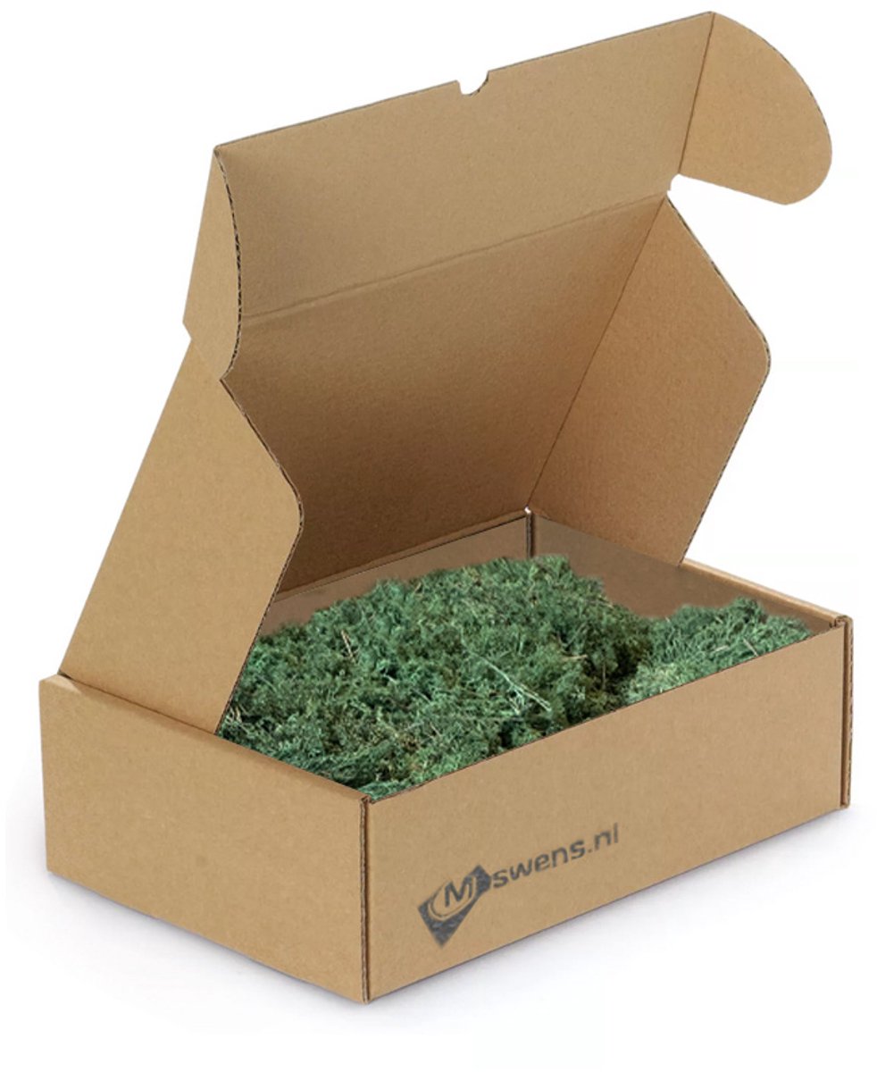 Moswens Rendiermos - 400 gram - Doos M - 0,10 m² - Forest Mix
