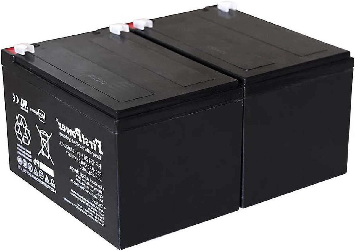Vervangende Batterij - Accu Gel Batterij - Noodstroom Systemen - Onderhoudsvrij Gesloten Systeem