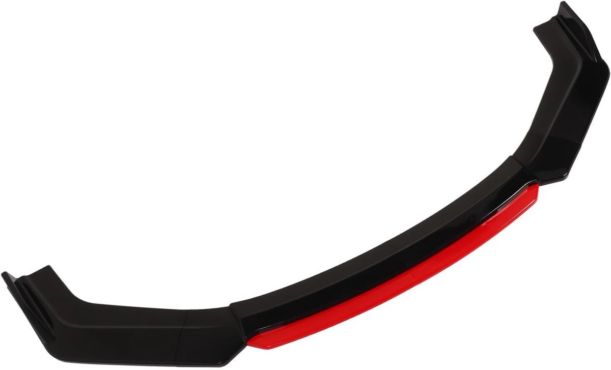 SnelShoppen - Universele Voorbumper Lip Diffuser - Stevige en Sportieve Voorbumper Spoiler - Verbeterde Stabiliteit - Voorzetstuk voor Voorbumper - Zw