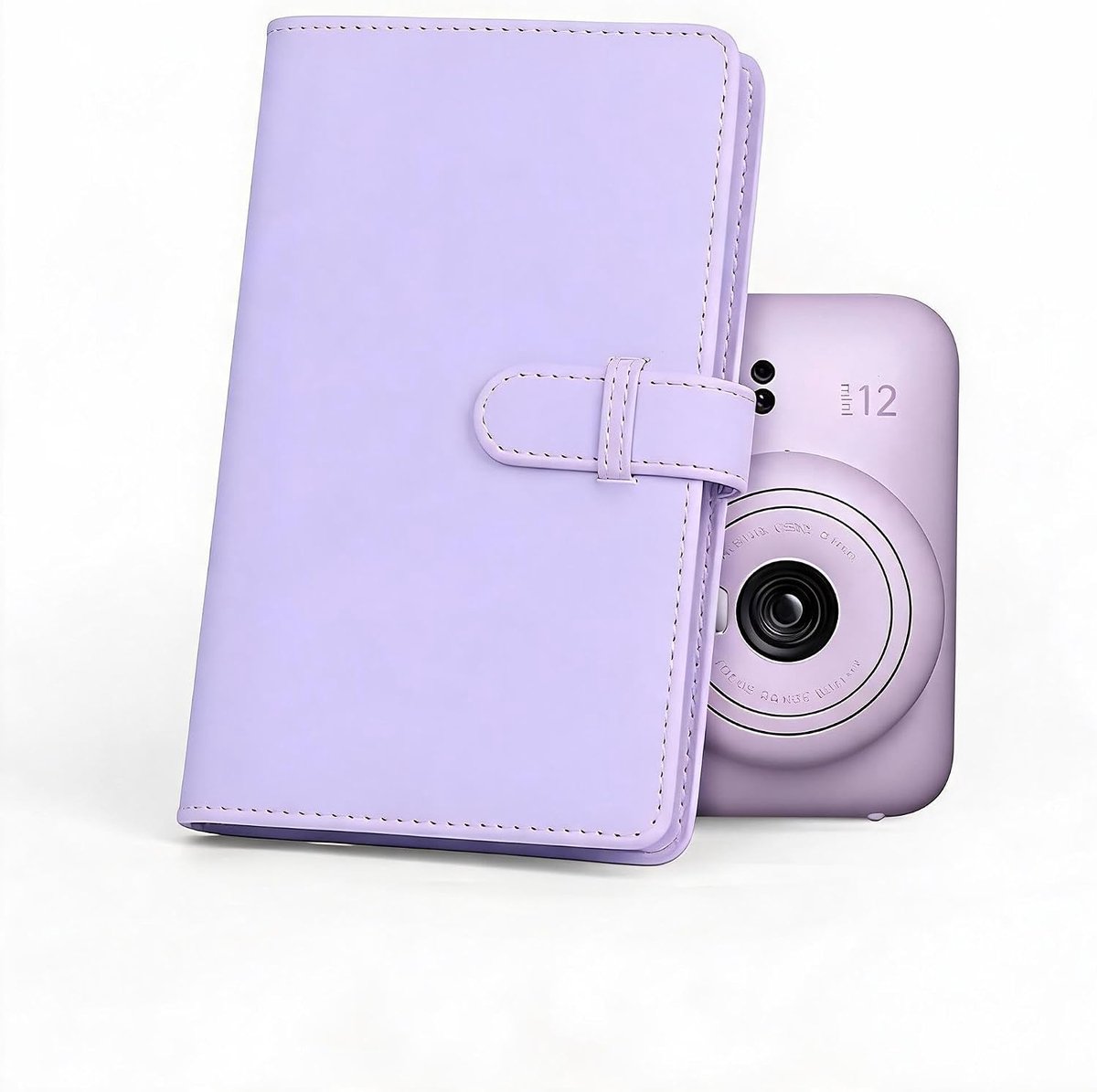 Mini fotoalbum 108 zakken - paars - voor 3 inch filmfoto's - ideaal voor instant camera-accessoires - ShopVlot