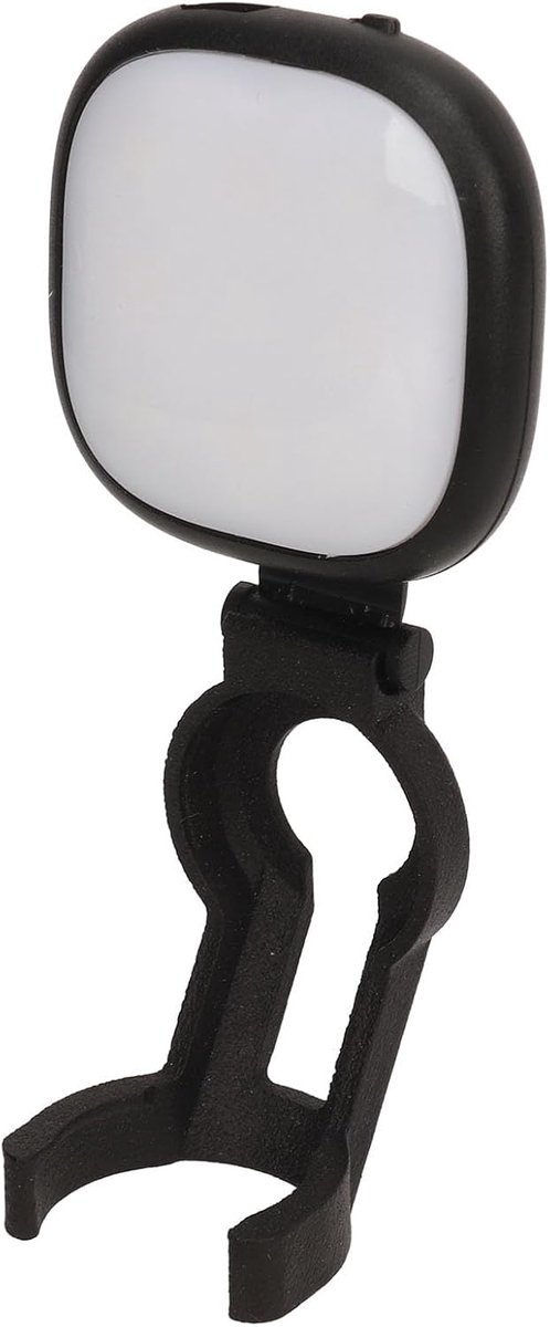 Thijox - LED Videolamp voor Vloggen, Draagbare Selfie Verlichting met Beugel, 3 Kleurtemperaturen, Koud en Warm Licht voor Camera en Telefoon