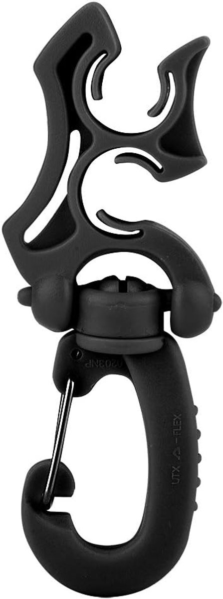 SnelShoppen - Scuba Slang Klem Mares Regulator Clip 304 RVS PP Duiken Dubbele BCD Slanghouder Clip Regulator Bevestigingshaak voor Snorkelen (Blauw)