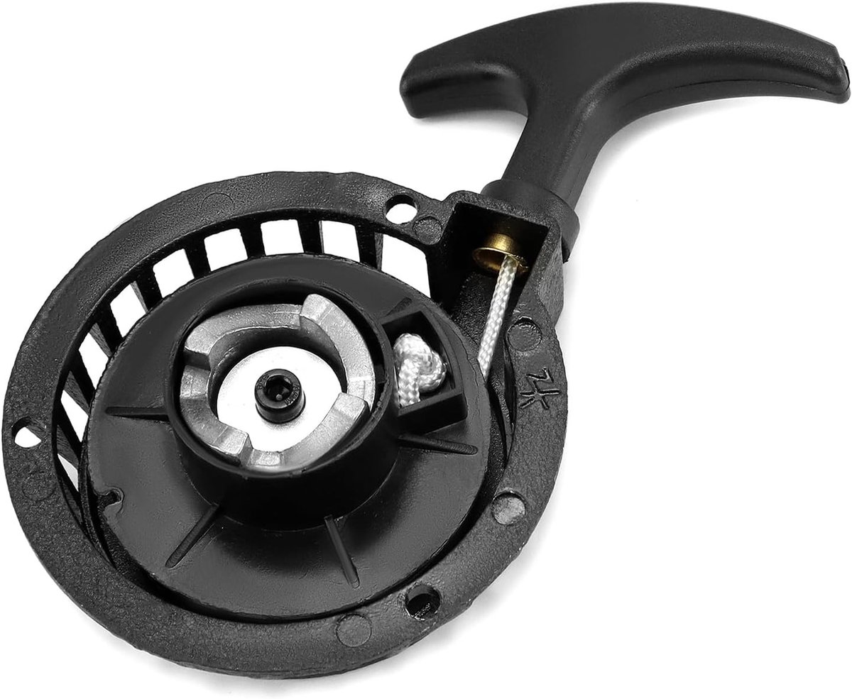 Motorfiets trekstarter 47CC 49CC - Aluminium trekstarter - Zwart - Eenvoudig te installeren - ShopVlot