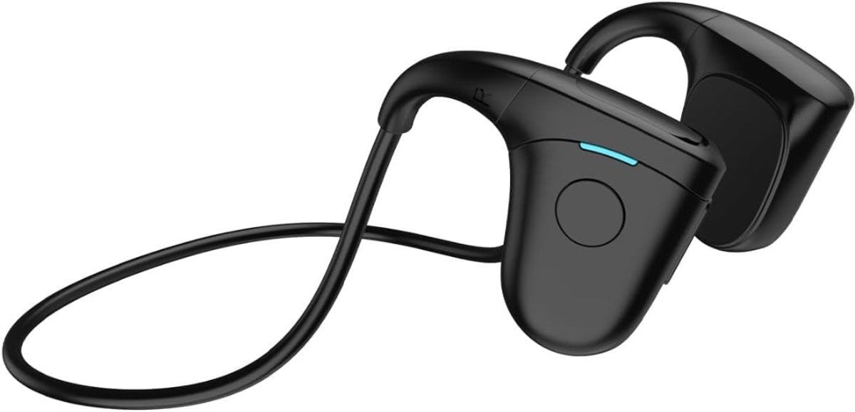 SNJY® Bone Conduction Headphone - Sporthoofdtelefoon Draadloos - Sport Oordopjes - Hardloop Oortjes - Zwart