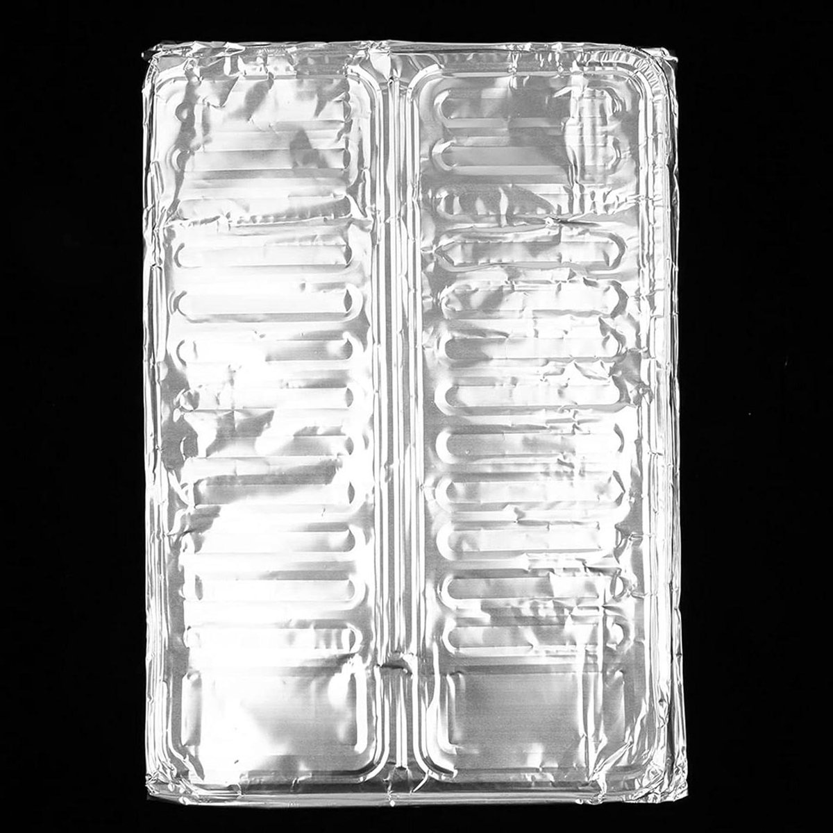 Spatbeschermer Aluminiumfolie - Vetvanger Keuken - Koken Schoonhouden - Antiaanbaklaag - 82.5 x 32.5 cm - Zilver
