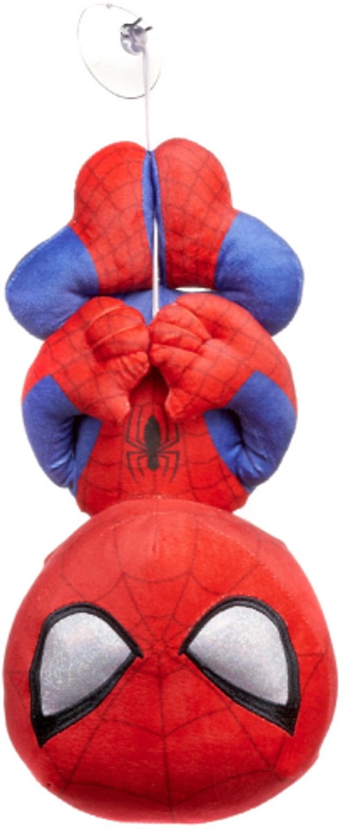 Spiderman Hangend Pluche Knuffel Marvel 30 cm - Spider-Man Plush Toy - Speelgoed Superheld Knuffels voor Kinderen Jongens Meisjes - Spiderman Brand New Day