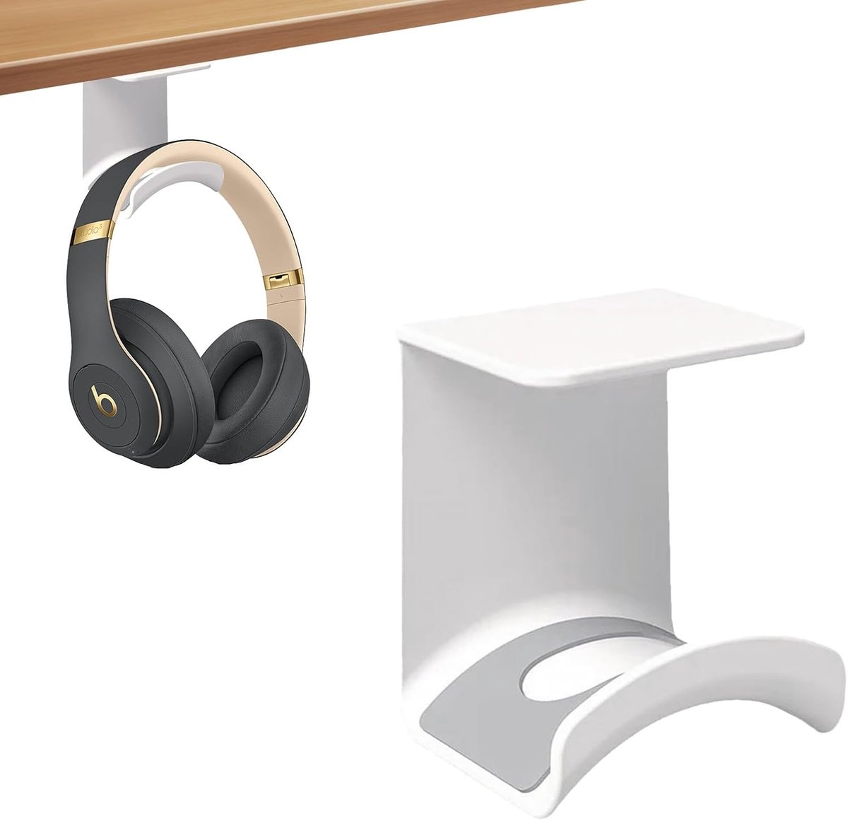 Headphone holder - sterke wandmontage - hoogwaardige ABS - perfect voor gaming - SnelShoppen
