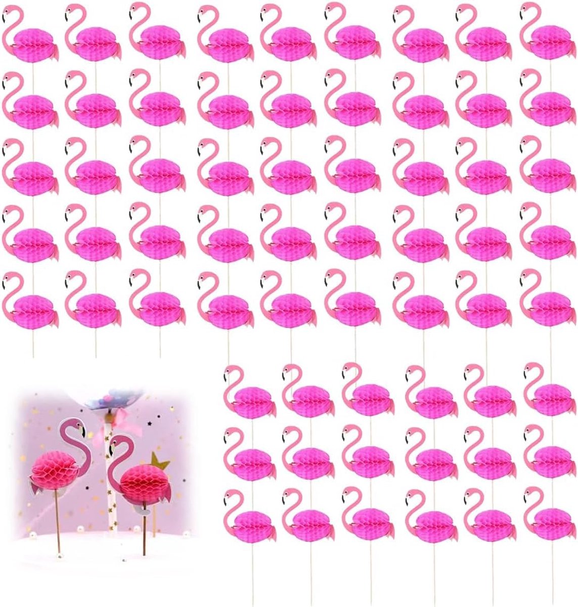 50 Pcs 10cm Cocktail Umbrellas Toothpicks Summer Cocktail Umbrellas for Drinks Party Decoration Hawaiian Cupcakes - ShopVlot