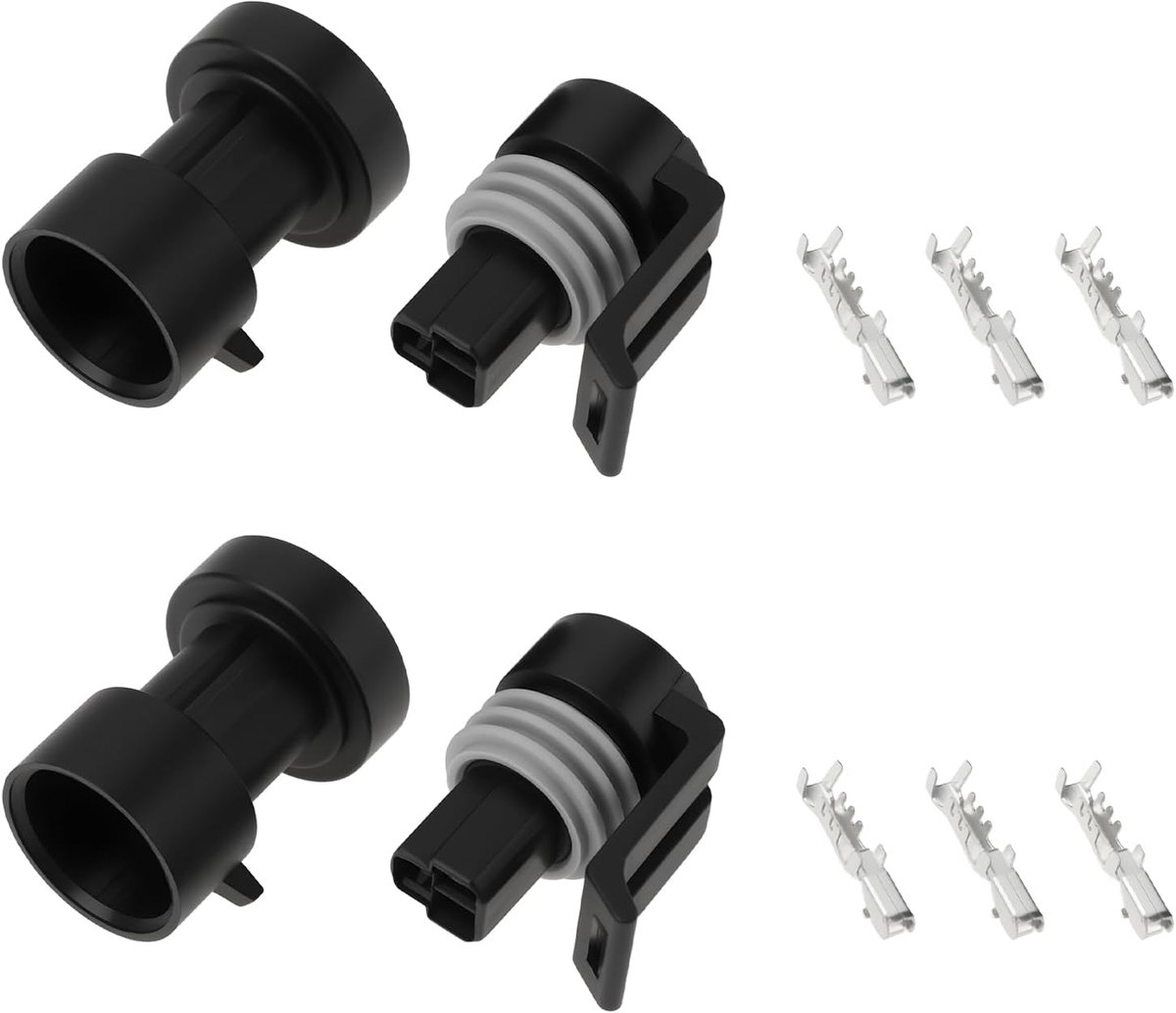 3-Pin connector set - 4 stuks - Mannelijke en vrouwelijke behuizingen - Betrouwbare elektrische verbinding - ShopVlot