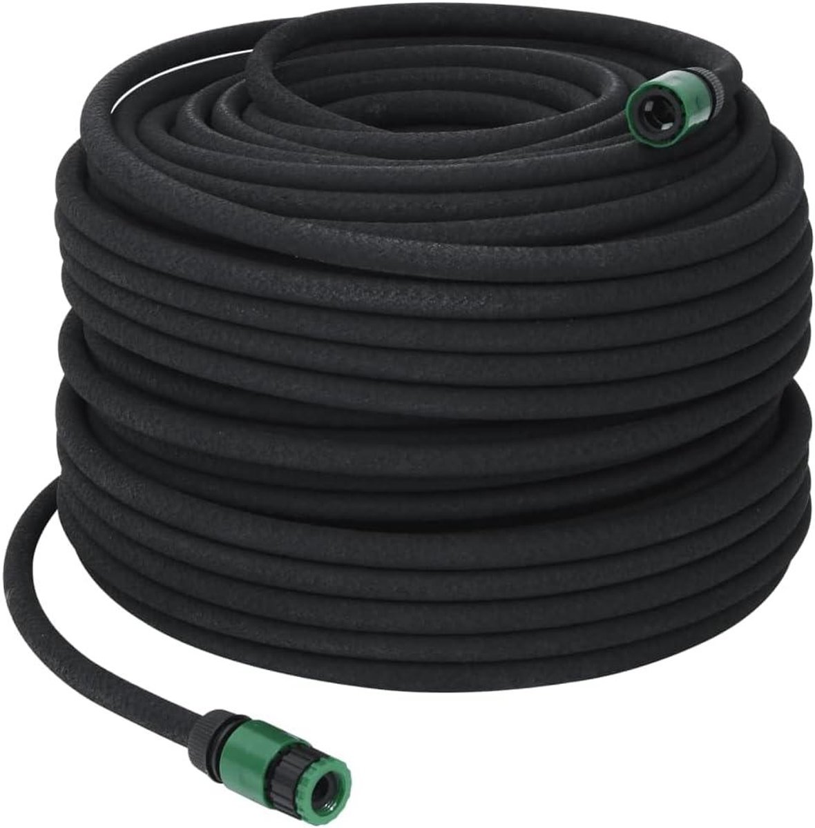 Tuinslang - Irrigatieslang Rubber - Tuin Bewateren - Flexibel en Robuust - 100 m - Zwart