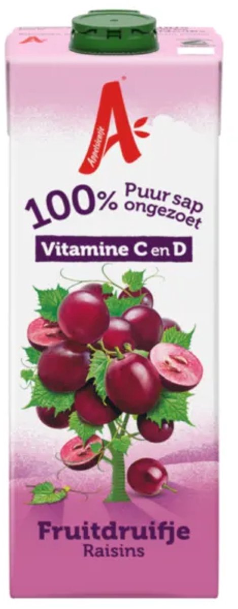 Appelsientje Fruitdruifje 100% Sap – 8x 1 Liter