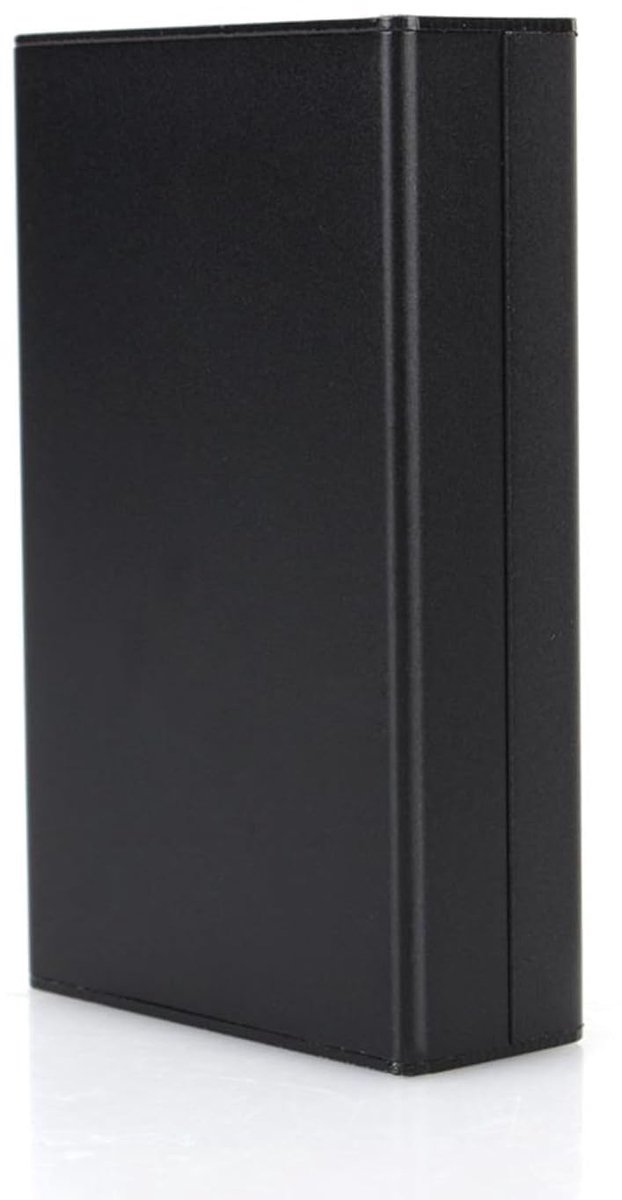 SnelShoppen - Aluminium Cooler Box, Zwarte Aluminium Behuizing, 80 x 50 x 20 mm, PCB, Elektronische Projecten Gereedschap Box