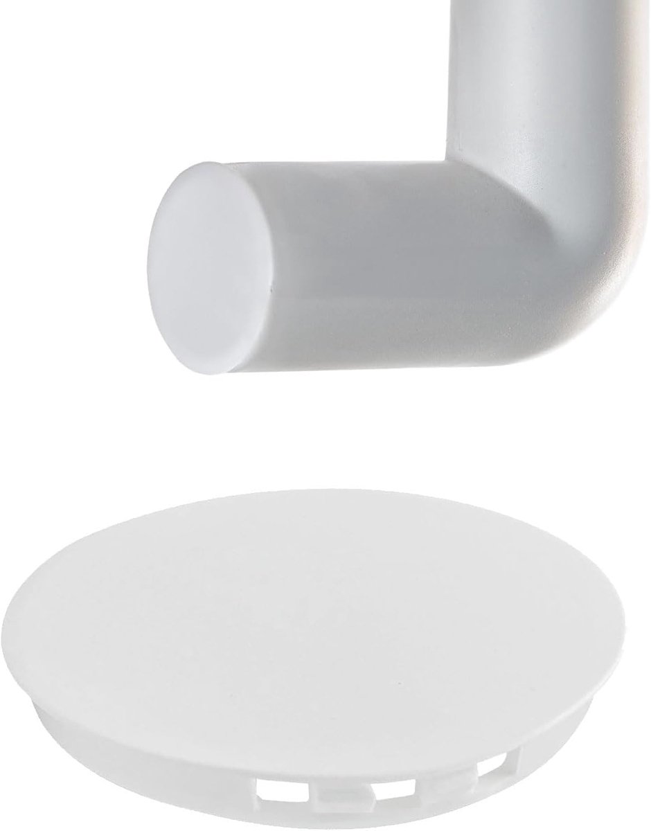 100 mm ventilation tube cover for socket plugs, tube cover, spring cover 100 mm, PVC tube cover, spring cover - ShopVlot