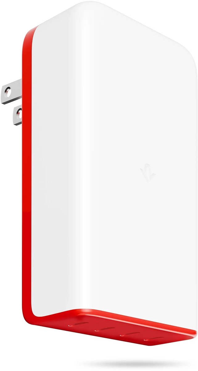Twelve South PlugBug oplader EU/UK (120W) – Ingebouwde Apple FindMy technologie – GaN-aangedreven ultraslank ontwerp – Slimme power delivery voor snel opladen - Multi kleur