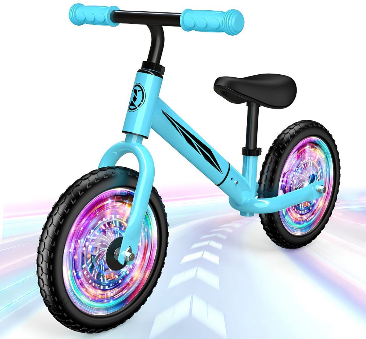 SP® Loopfiets - Loopauto - Comfortabele Luchtbanden - Blauw - 44cm x 18cm x 32cm