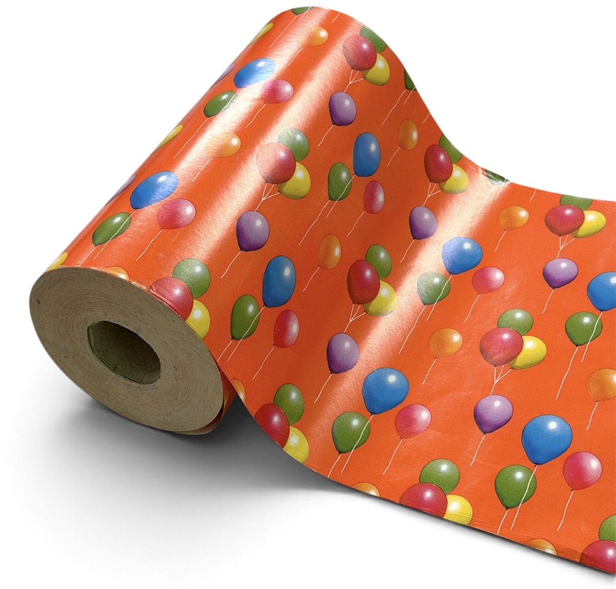 Cadeaupapier rol - Ballonnen - 30cm x 200 m - 5.300 Kg