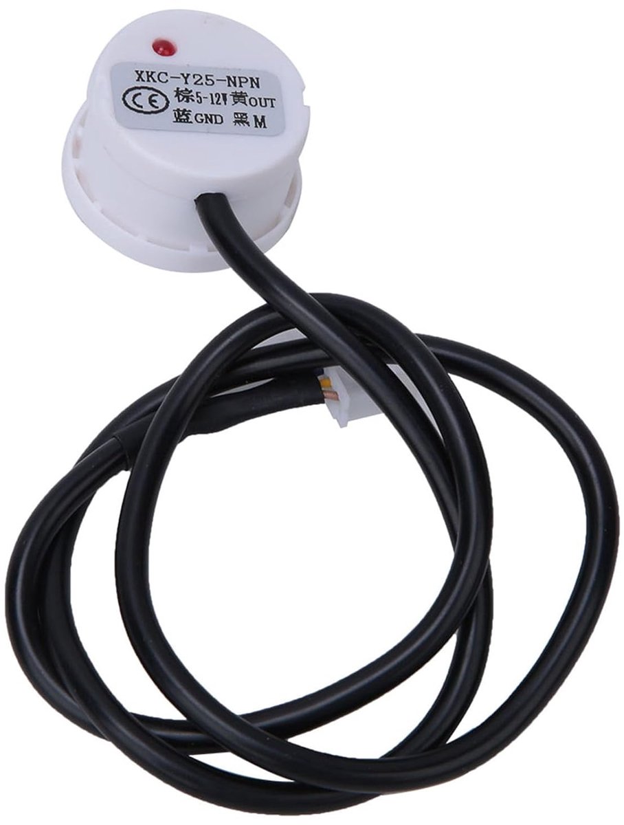 SnelShoppen - Contactloze Waterpeil Sensor DC 5-12V Hooggevoelige Vloeistofniveaudetector voor Luchtdichte Niet-metalen Container/Tube Max. Dikte 20mm