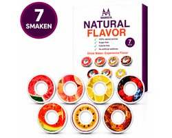Mamosta® Geurwater Pods - Flavored Mix Up - Geurpods Drinkfles - 7 Verschillende Smaken - Scented Air Flavor - Universeel