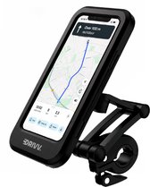 Drivv. Telefoonhouder Fiets – Waterdicht – Universeel – Extra Opbergruimte - Fietshouder voor Smarthpones – GSM houder Fiets