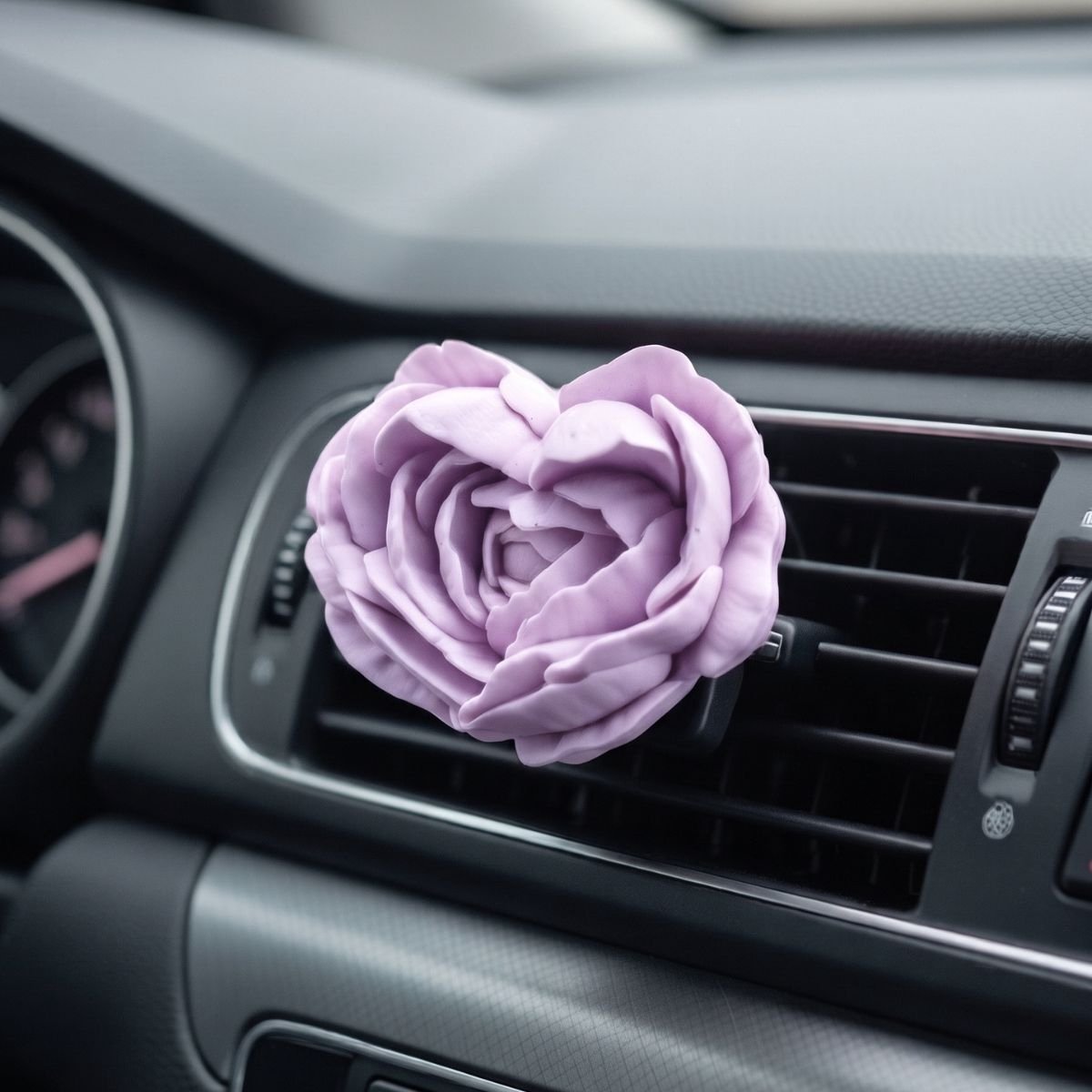 Autoverfrisser pioenroos lavendel - Passieve auto aroma diffuser etherische oliën - Cadeau aromatherapie - Autoparfum