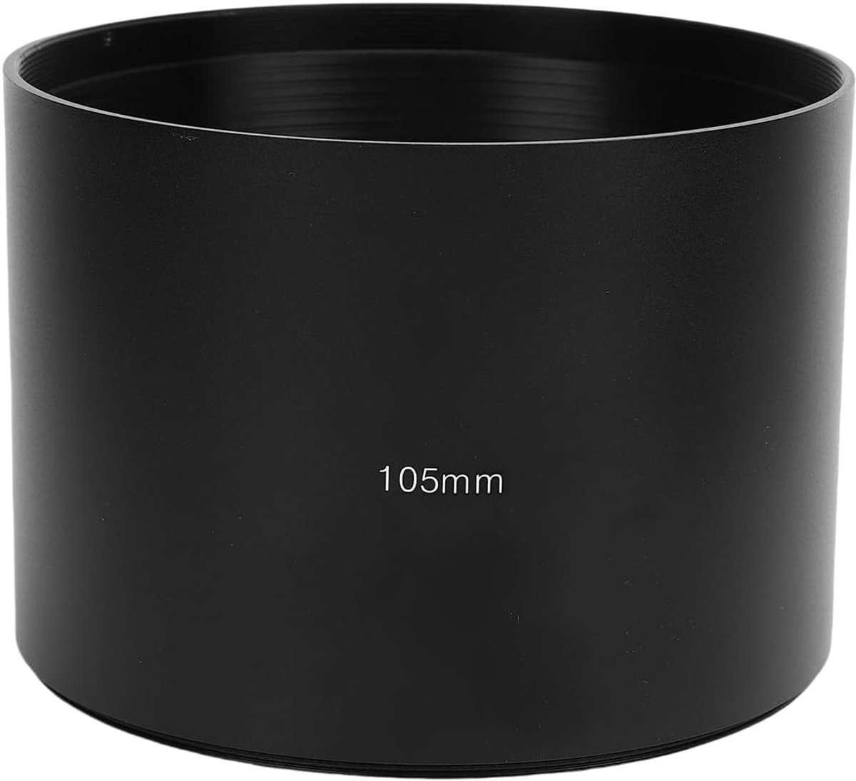 SnelShoppen - Telefoto Zoomlens Hoed van Metaal 105mm x 78mm met Draad en Antireflecterende Matte Binnenkant voor 150-600mm 600mm 105mm F1.4 DG HSM 12