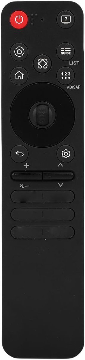 SnelShoppen - Universele Afstandsbediening voor TV AN-MR25GA AN-MR24GA AN-MR23GA AN-MR22GA AN-MR21GA - Krachtige Functies, Eenvoudige Koppeling, Duurz