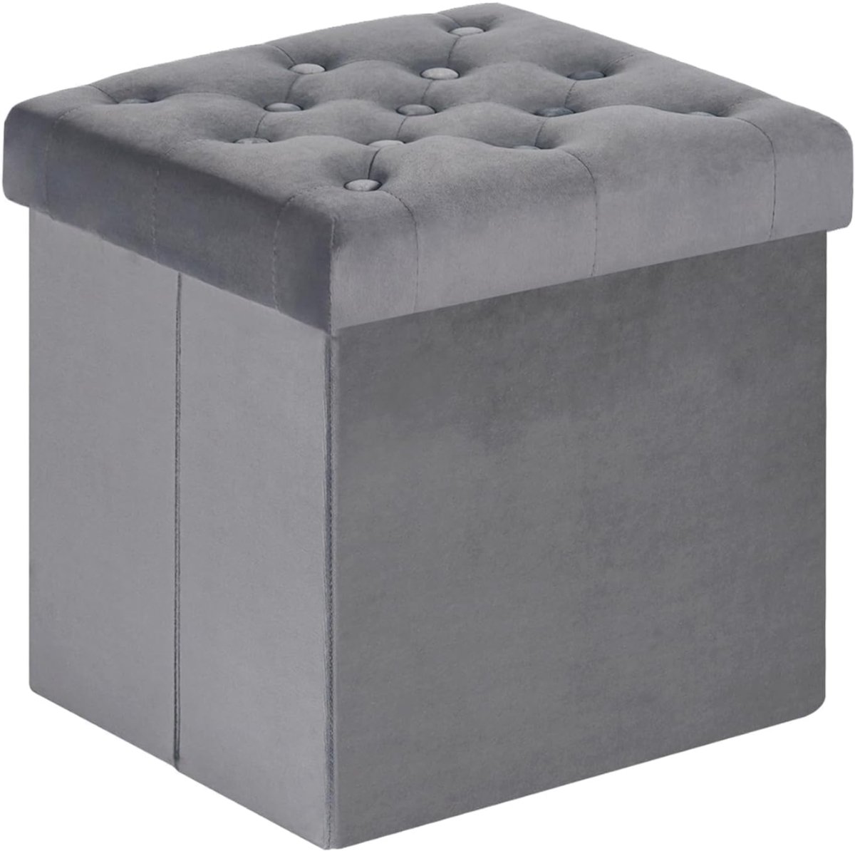 SP® Dekenkist - Speelgoedkist - Opbergbox - Grijs - 80cm x 40cm x 40cm