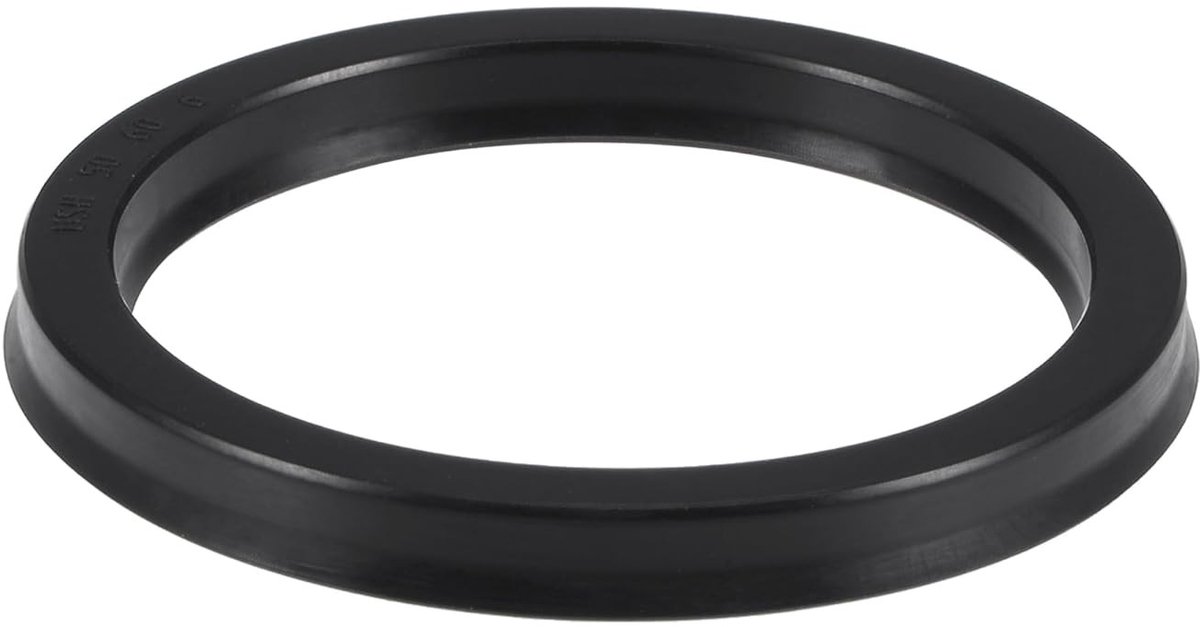 Radiale asafdichtingen voor hydraulische cilinders, NBR olieafdichtingen 50mm ID x 60mm OD, 6mm breedte, geschikt voor industriële toepassingen