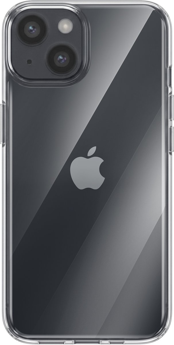 Mayaxess, Siliconen Hoesje Geschikt voor Apple iPhone 14 Schokbestendig Flexibel, Transparant