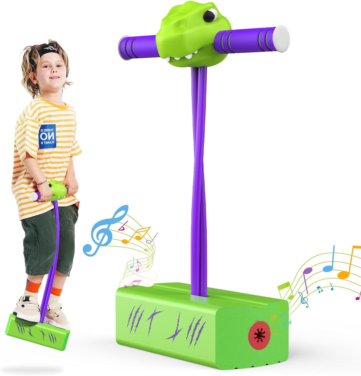 Dinosaurus Pogo Jumper Stick voor Jongens 3-12 Jaar - Buitenspeelgoed voor Kinderen Festival
